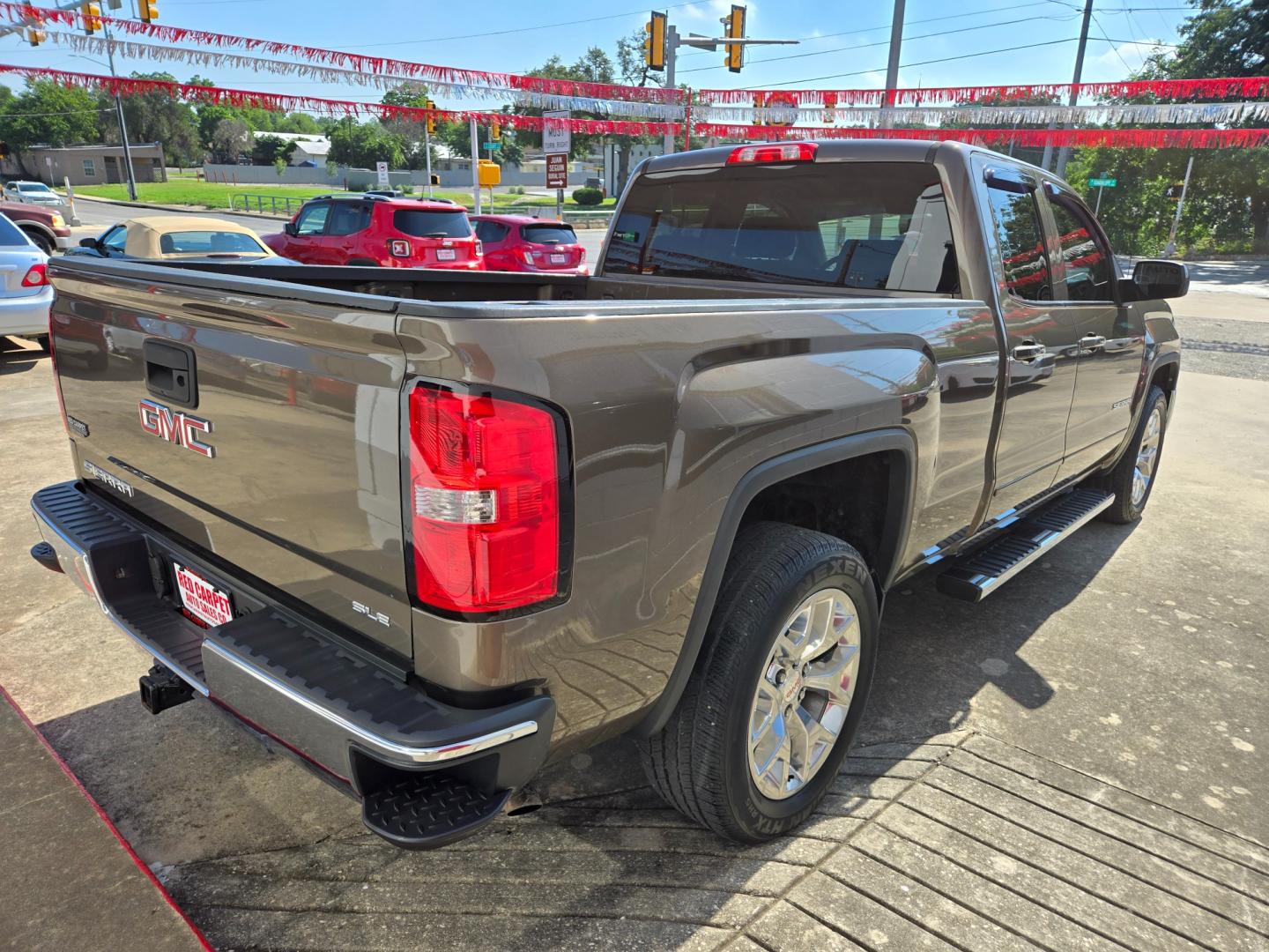 2014 GMC Sierra 1500 (1GTR1UEC2EZ) with an 5.3L V8 F OHV 16V engine, Automatic transmission, located at 503 West Court, Seguin, TX, 78155, (830) 379-3373, 29.568621, -97.969803 - 2014 GMC Sierra 1500 SLE Ext. Cab 2WD with a 5.3L V8 F OHV 16V, Automatic, Tilt, Cruise, AM/FM/CD Touchscreen Stereo, Power Windows, Locks, Seat and Side Mirrors, Bluetooth, Front Bench Seating, Dual Climate Control, Tinted Windows, Alloy Wheels, Towing, Running Boards, Rear Defroster and more!! - Photo#2